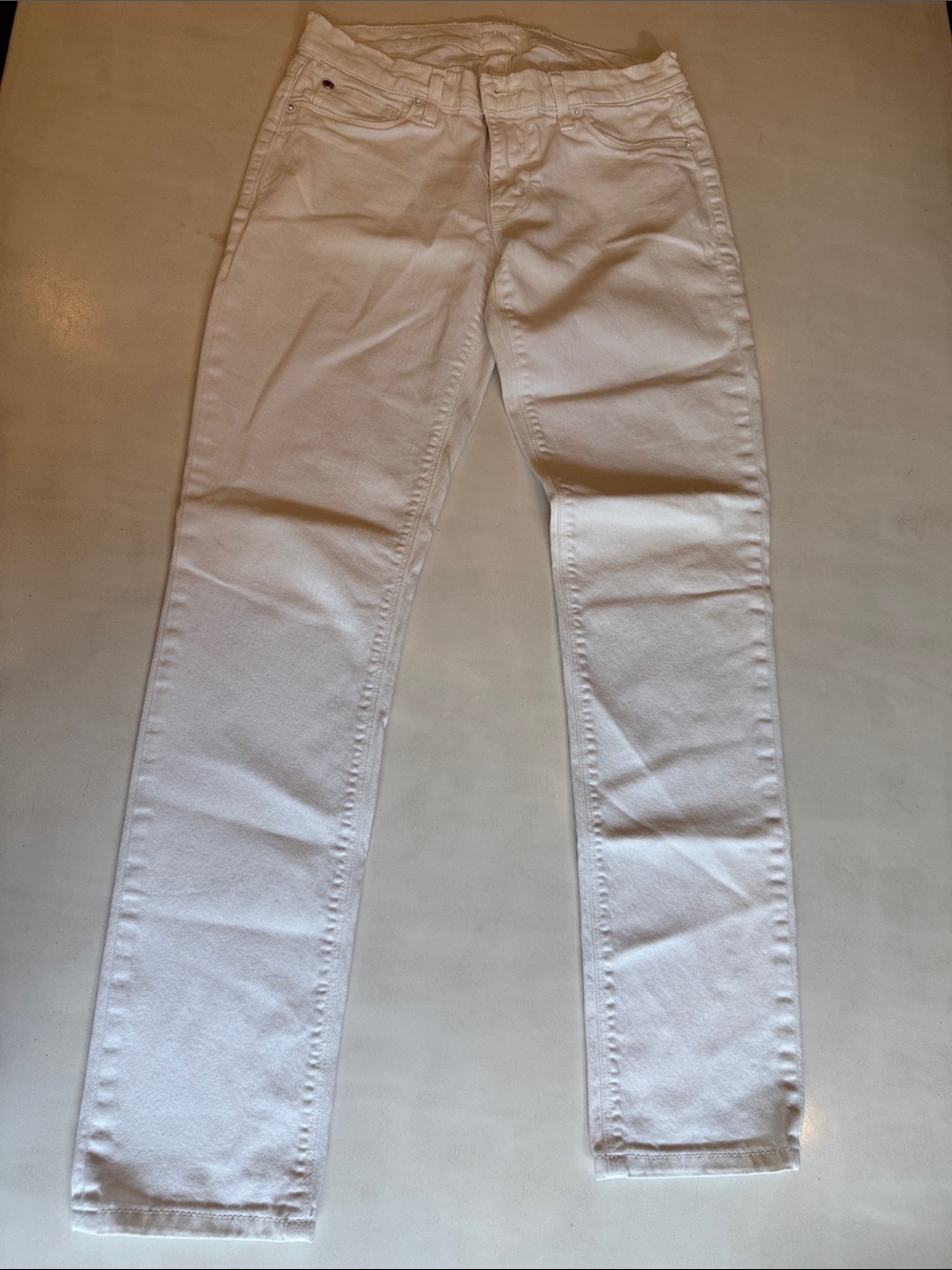 Hudson Women’s White Slim Jeans Size 27